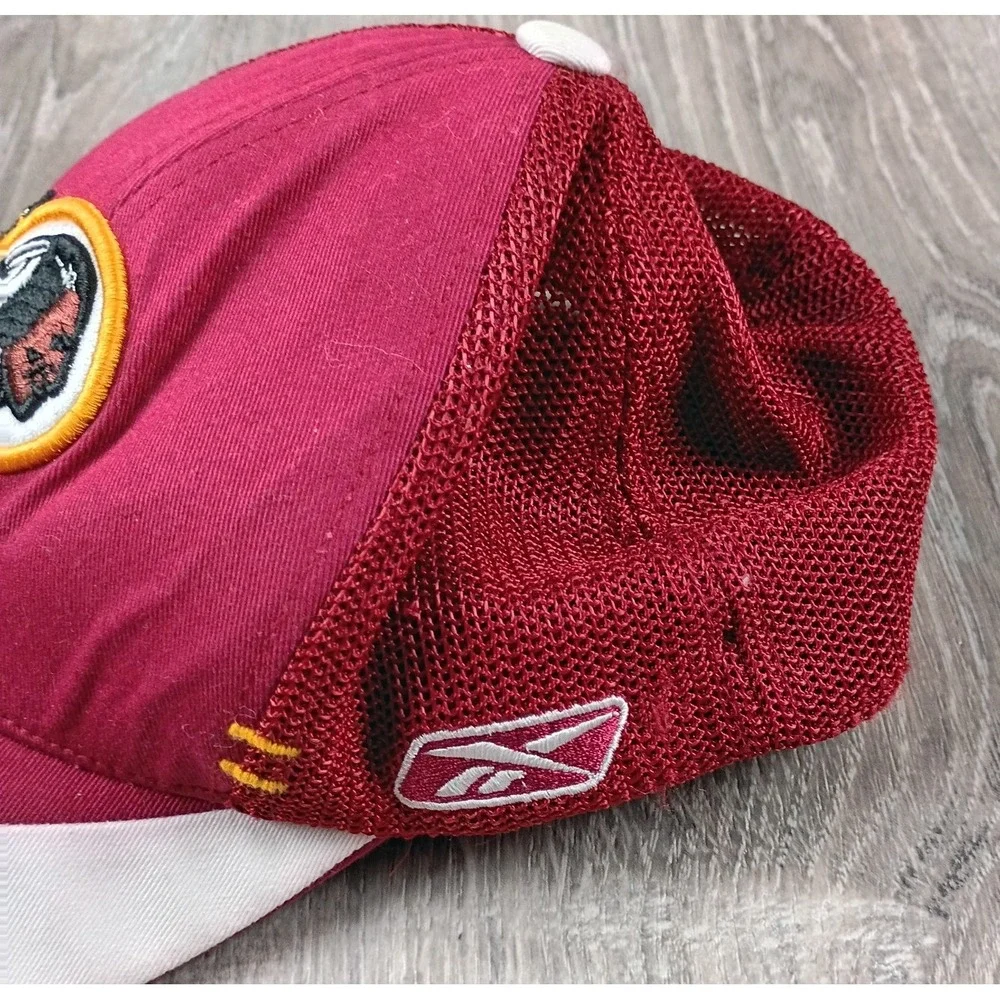 Vintage Reebok Washington Redskins Hat Cap Sz CHILD NFL Football Y2K